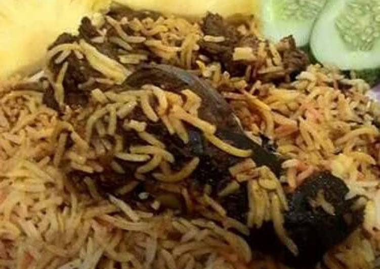 resep Mandhi briyani