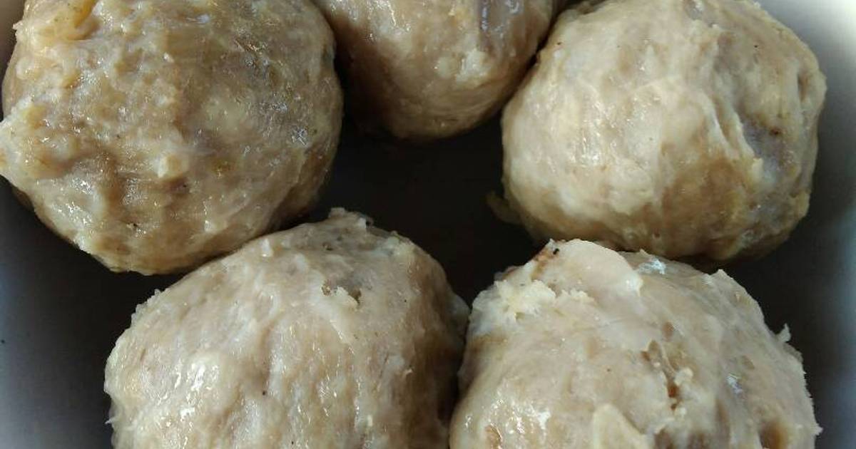 23 resep  cara membuat bakso  urat enak dan sederhana Cookpad