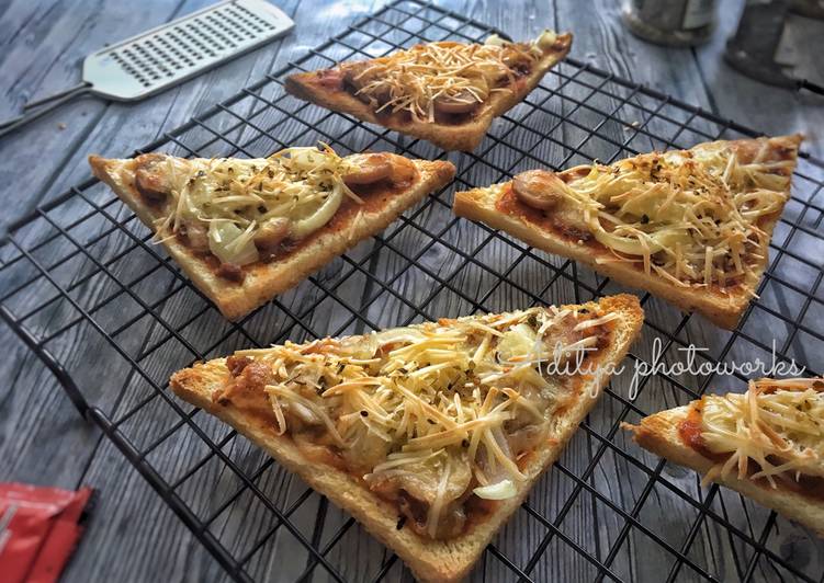 Resep Pizza Roti Tawar - #kitakoki