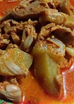 Gulai Nangka Muda & Labu Siam