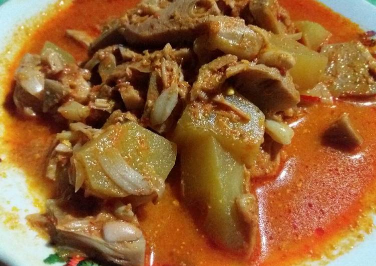 Gulai Nangka Muda & Labu Siam foto resep utama