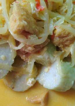 Sayur Lontong Labu dan tahu