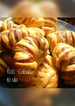 Roti Coklat isi vla