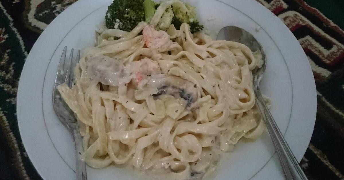 Fettucine carbonara - 64 resep - Cookpad