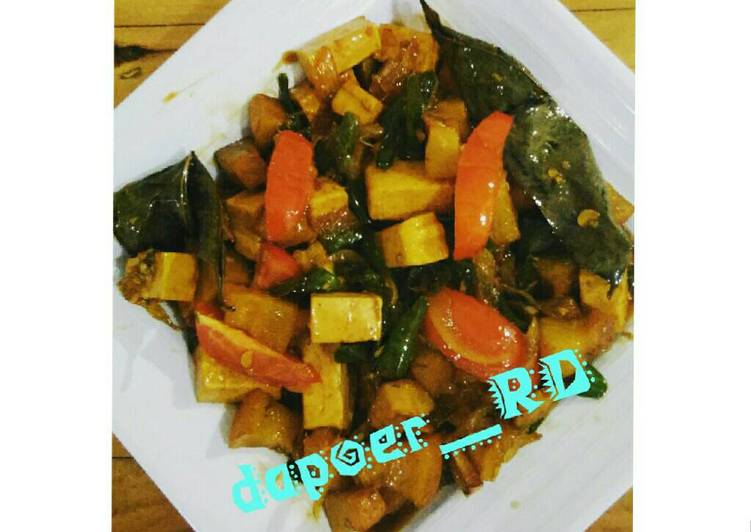 resep makanan Oseng Kikil Tahu Cabe Ijo