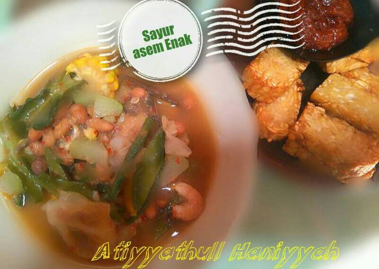 Resep Sayur Asem Enak Kiriman dari Athiyyatul Haniyyah {Hani}