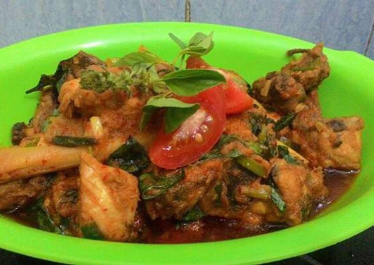 resep lengkap untuk Ayam rica-rica menado