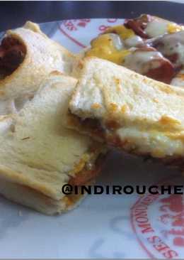 Variasi Pizza Sandwich Roti Tawar