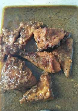 Semur Ayam Tahu