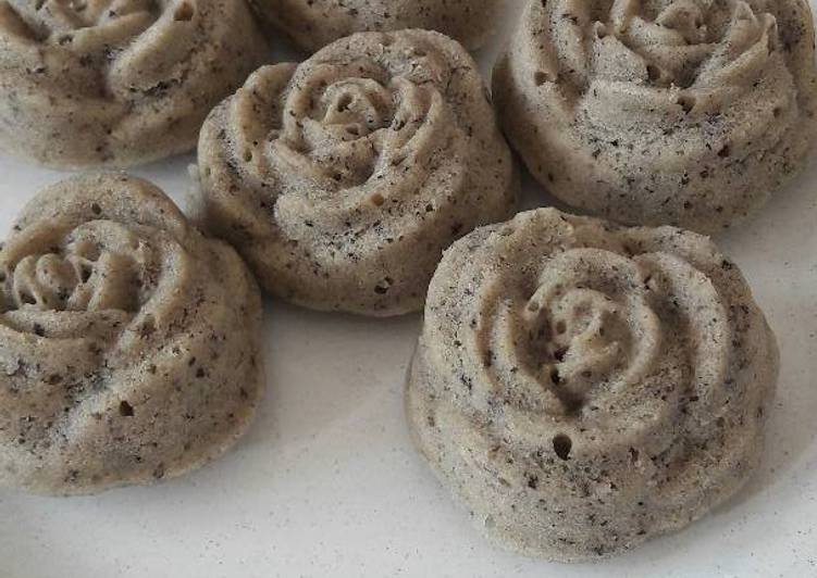 resep masakan Bolu kukus tape ketan hitam , no mixer, no timbangan, no oven