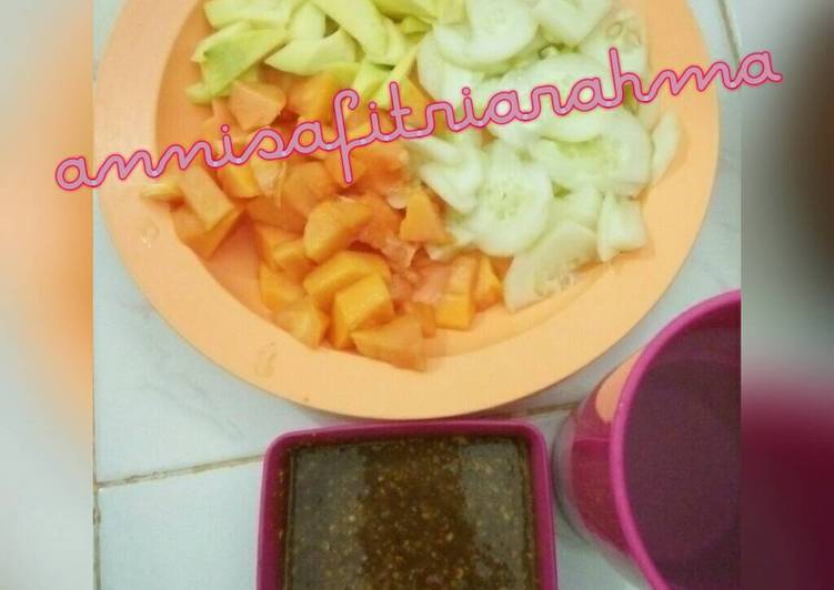 resep masakan Rujak buah