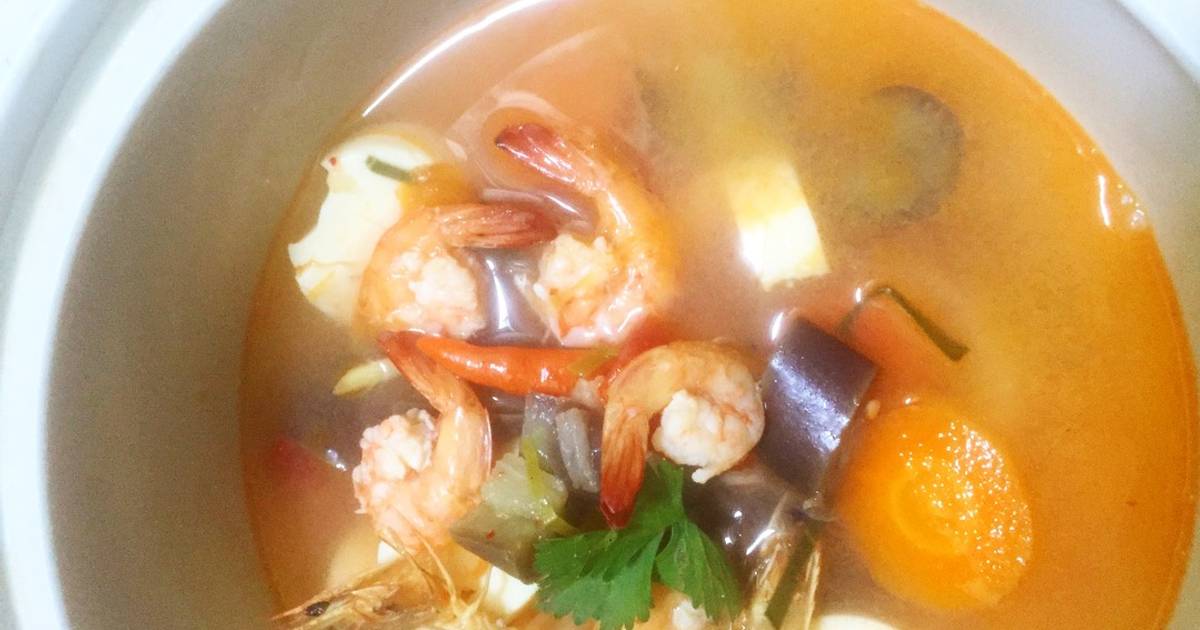 41 resep tom yam goong asli thailand enak dan sederhana 