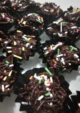 Kue Corn flakes Cokelat buat Lebaran