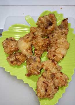 Ayam goreng crispy wijen