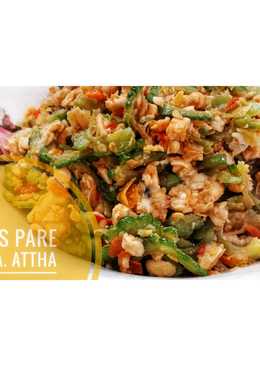 Tumis pare pedas (no pahit)