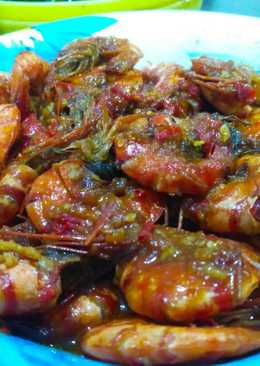 Udang saos tiram asam manis