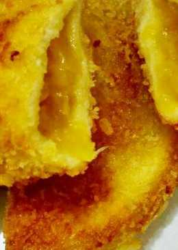 Pineapple bread crispy (roti goreng isi nanas)