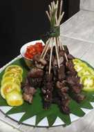 Sate hati ayam goreng