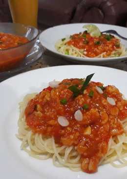 Spageti saus bolognaise patin lazizðŸðŸŸðŸ…ðŸŒ¶