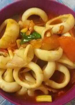 Cumi saus padang ala chef esi ððð