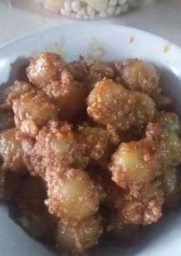 Cilok bumbu kacang