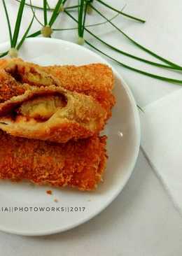 Pisang gulung roti tawar goreng crispyðŸŒ