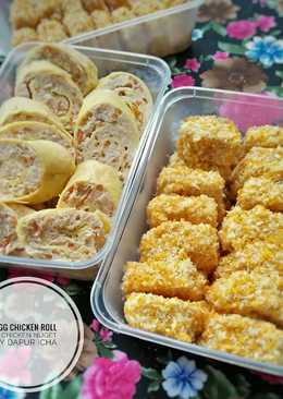 Egg Chiken Roll dan Chiken Nuget