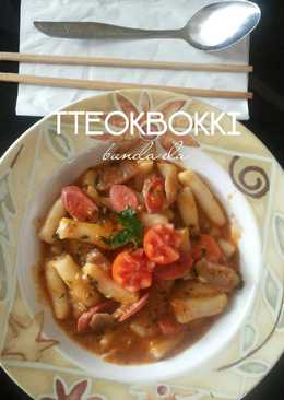 Tteokbokki (kue beras pedas)