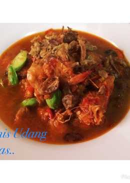 Tumis Udang Pedas