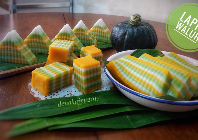 resep Kue Lapis (Waluh)