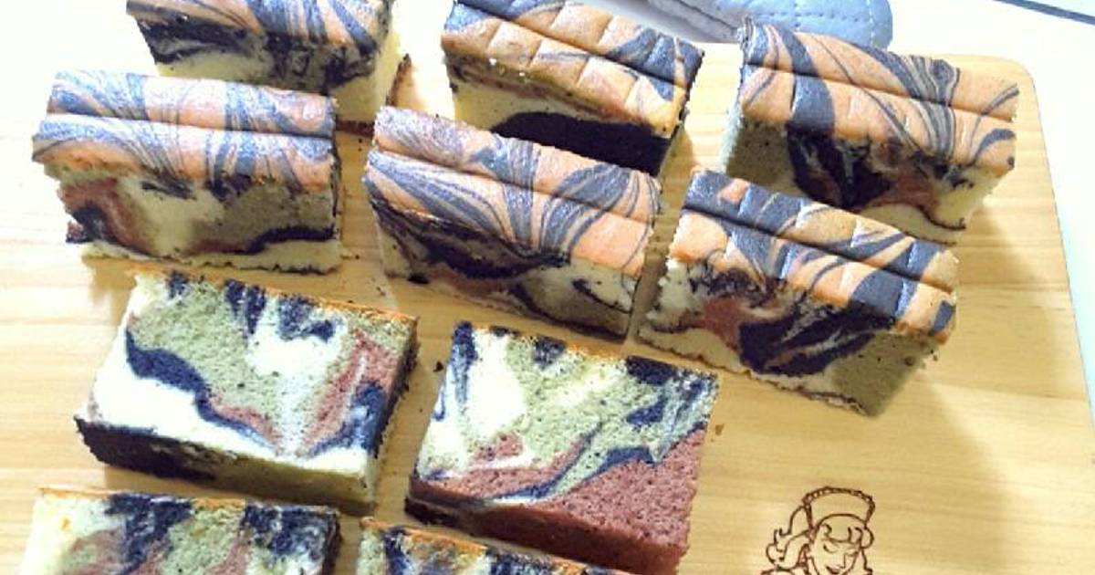 Resep Army look ogura cake
