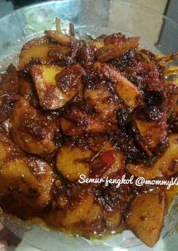 Semur Jengkol pedas manis gurih