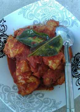 Ayam tahu bumbu bali