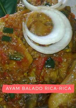 Ayam Balado Rica - Rica