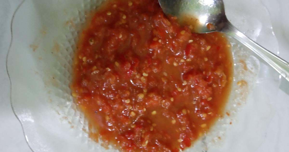 161 resep  sambal goang  enak dan sederhana Cookpad