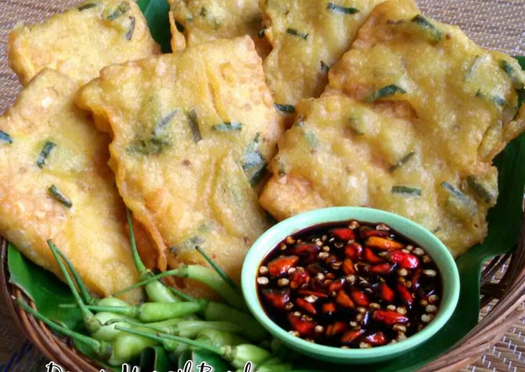 resep masakan Tempe Mendoan