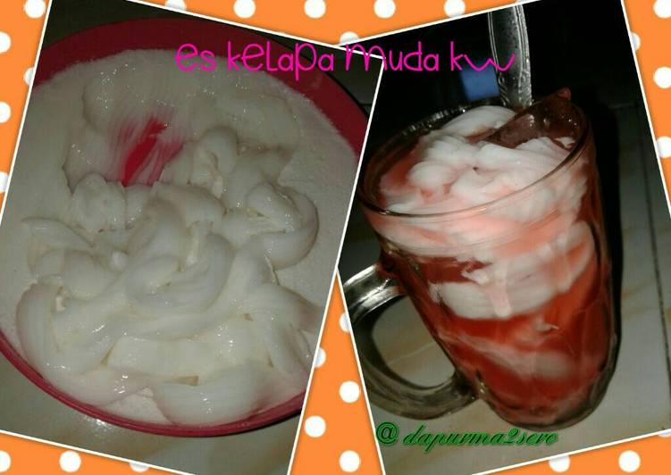 Resep Es kelapa muda kw Kiriman dari Zeti Dapur Ma2sero