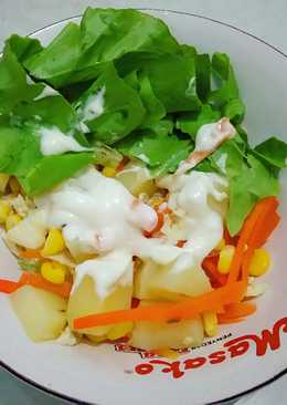 Salad sayur sehat dan fresh
