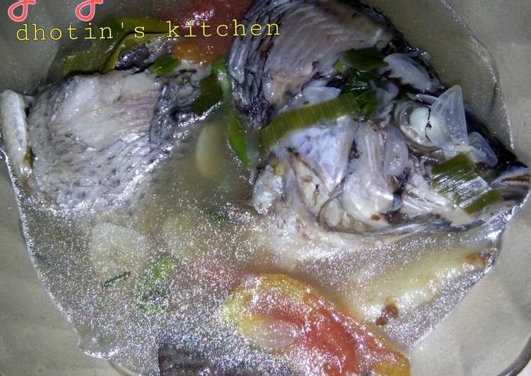 resep lengkap untuk Garang Asem Ikan Nila