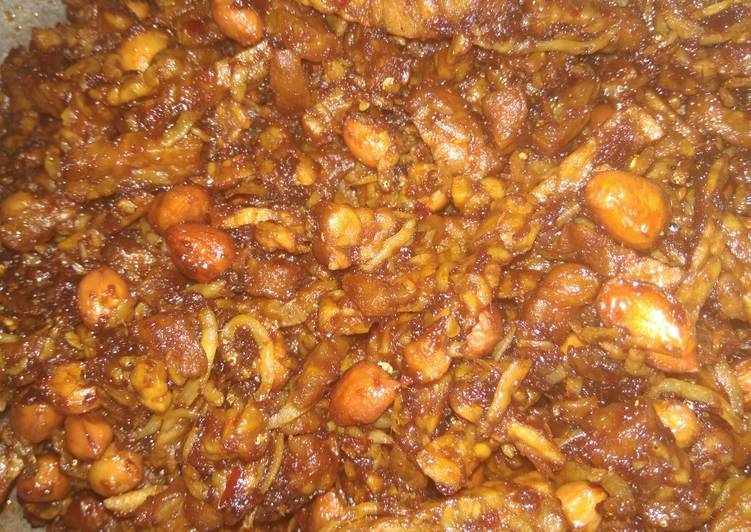 Kering tempe teri kacang