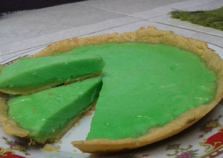 resep Pie Susu Pandan Teflon anti gagal