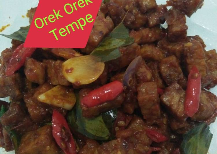 gambar untuk resep Orek Orek Tempe Pedas Manis