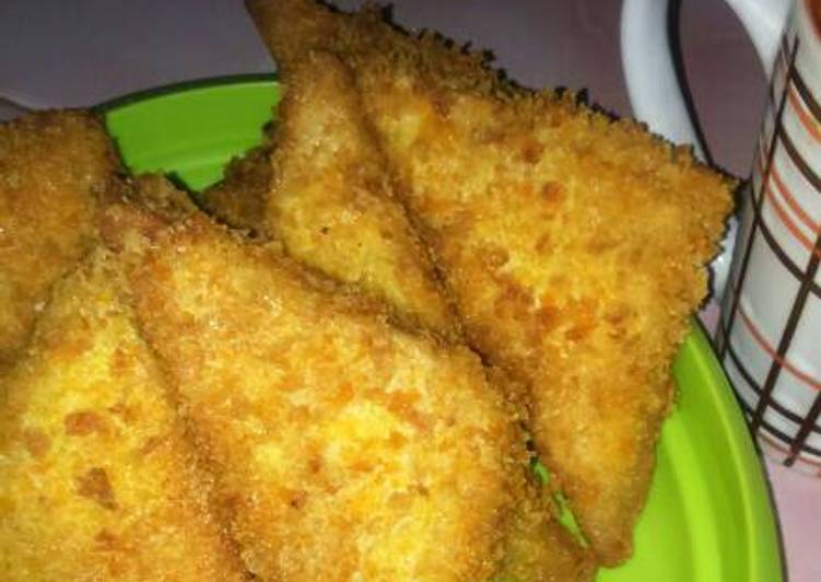 resep Roti tawar goreng