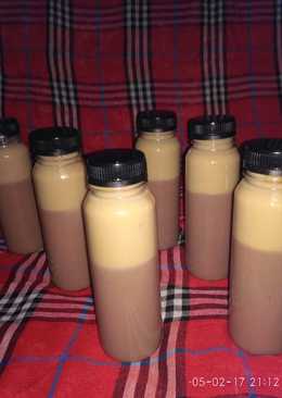 Pudot (puding sedot) silky coklat moka