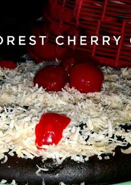 Blackforest cherry cheese (no mixer, no oven)