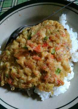 Telur Dadar Pedas Rumahan