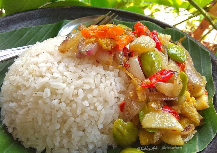 Tumis Telur Bawang Teri