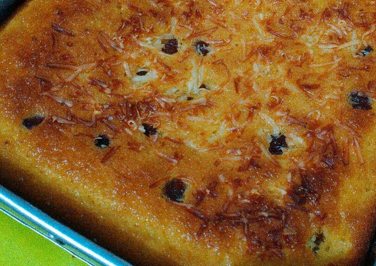 Resep Bolu tape keju  kismis oleh iis ristiana Cookpad