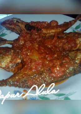 Kembung goreng balado