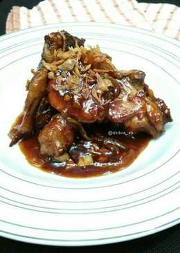 Ayam goreng saus mentega ponti